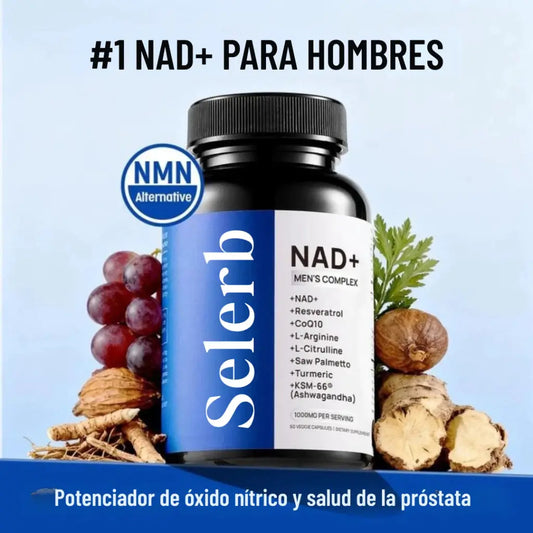 Nad Complex ™ l Capsulas NAD+ liposomal para hombres