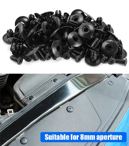 Remaches Multiusos x100 + Estuche Organizador — Ahorra tiempo y evita perder piezas.