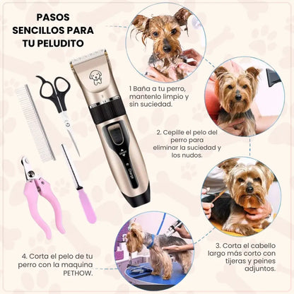 HUPPYPRO™🐾12 en 1 Peluqueria profesional AHORRO EXTREMO sin salir de casa