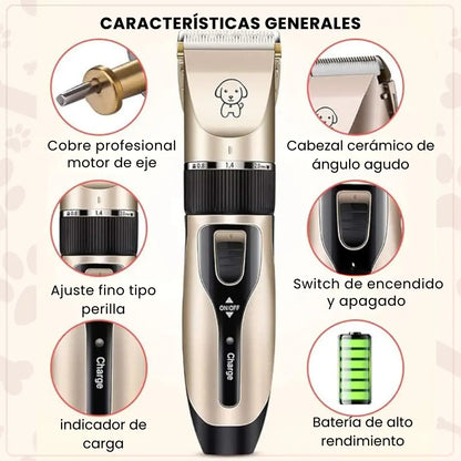 HUPPYPRO™🐾12 en 1 Peluqueria profesional AHORRO EXTREMO sin salir de casa