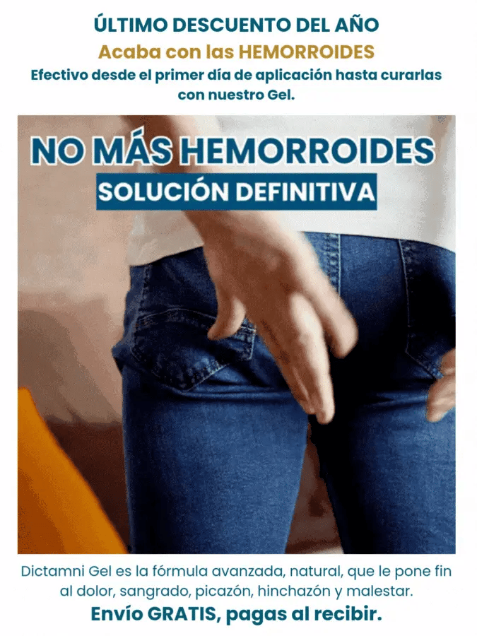 Potente Gel Antihemorroides Natural™– Alivio Rápido y Efectivo (Tratamiento para Las Hemorroides)