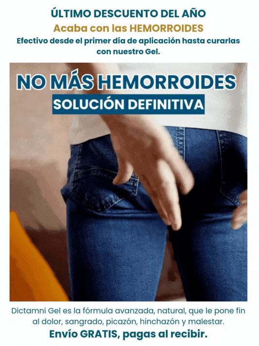 Potente Gel Antihemorroides Natural™– Alivio Rápido y Efectivo (Tratamiento para Las Hemorroides)