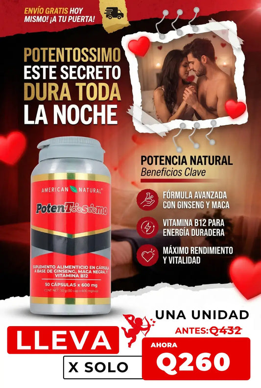 Potentisimo - Potenciador sexual